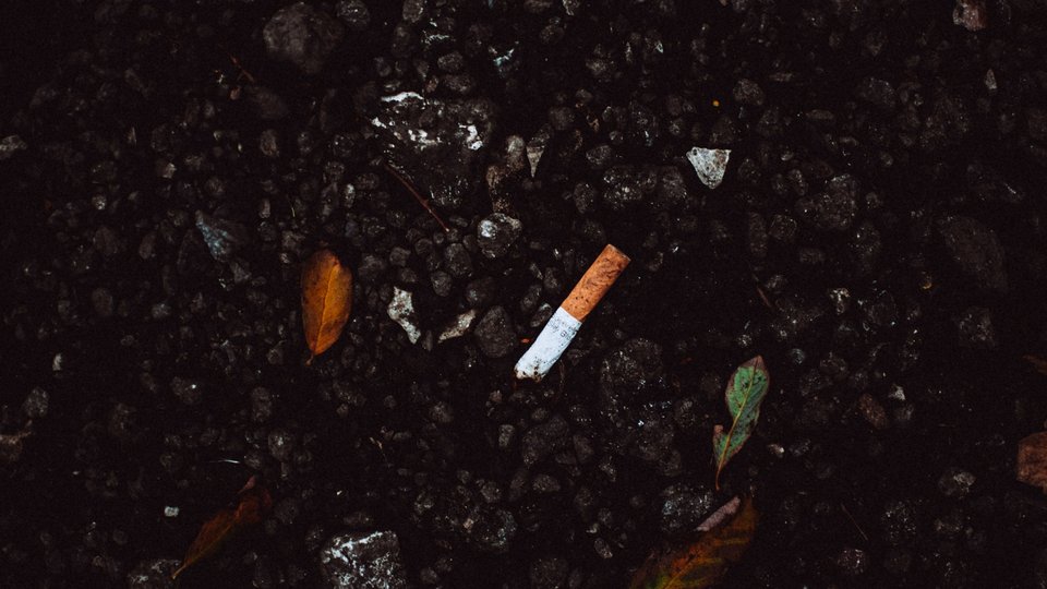 Zigarettenkippe | Pexels
